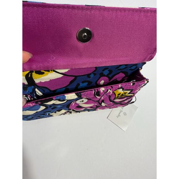 Vera Bradley All in One Crossbody, Wallet, Handbag African Violet 15863-165, NWT - Picture 7 of 8